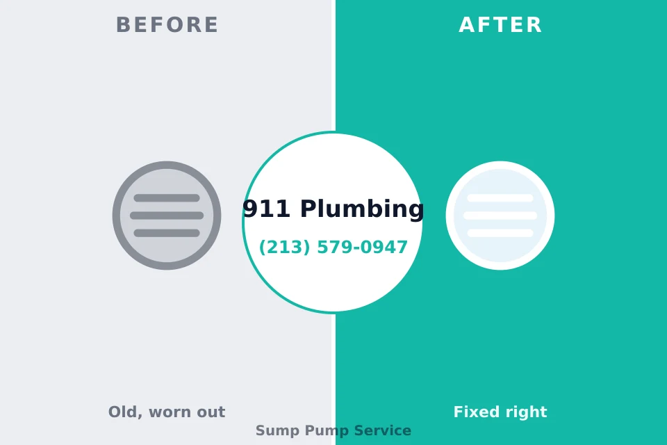 Before and after: plumbing repair Washington Court House, OH